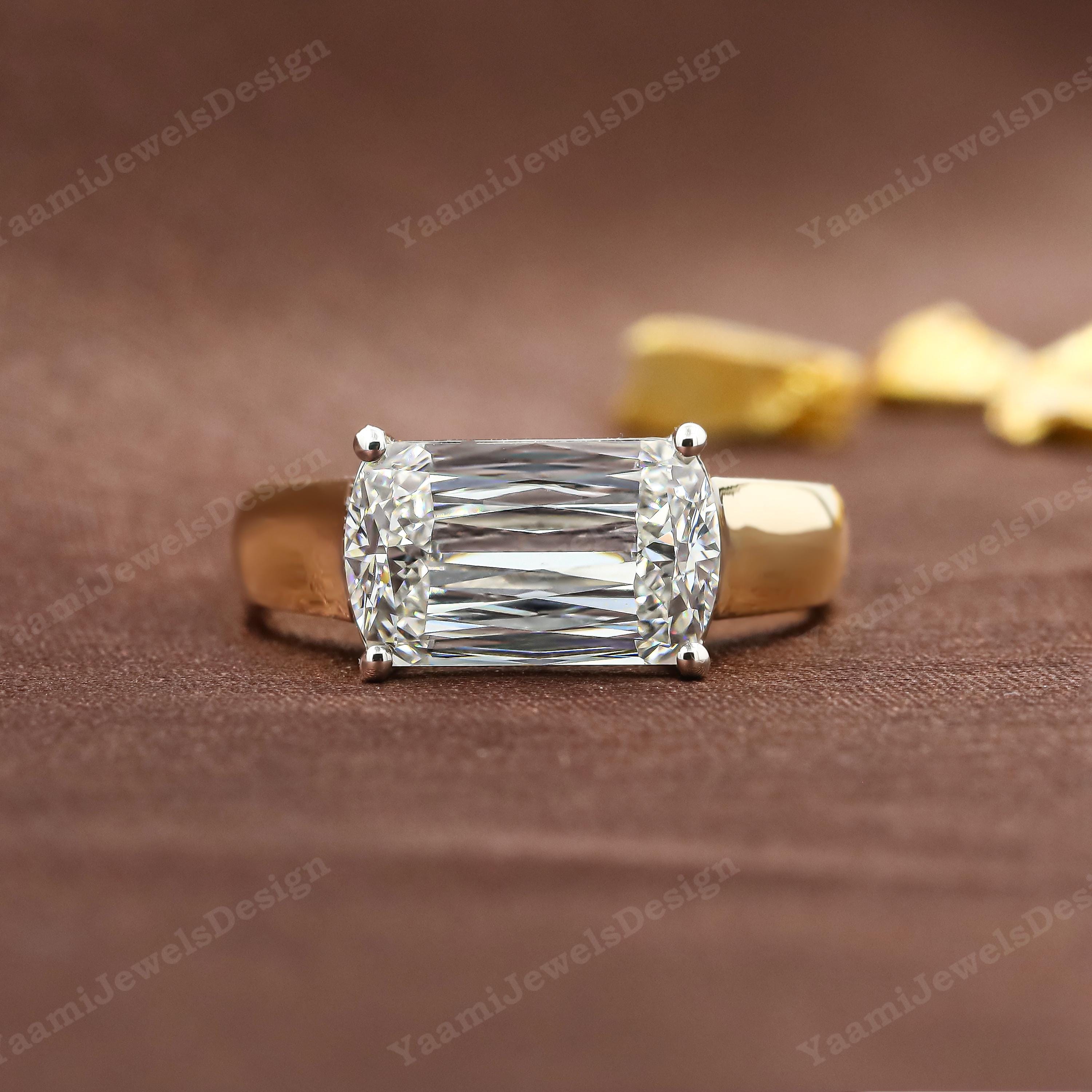 Ashoka cut diamond engagement rings - Etsy 日本