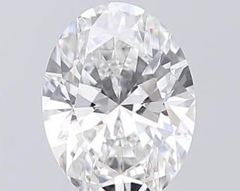 Oval Cut Eco Friendly Diamond 1.00 CT Each Lab Grown Diamond For Engagement Gift IGI Certified Diamond For Jewelry Making