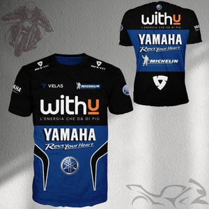 Yamaha Racing MotoGP T-Shirt: WithU Team Graphic Tee
