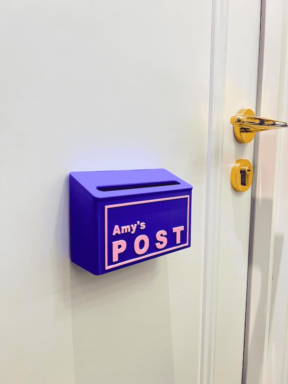 Cute Mini Mailbox for Kids | Family & Classroom Love Note Box | Personalized Gift for Mom, Grandma, Teachers and Little Ones
