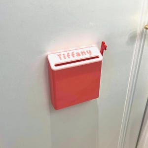 Buzón infantil para notas y sorpresas / Buzón para mensajes familiares grandes / Buzón para el hogar / Buzón para mascotas / Buzón de recompensas para el aula