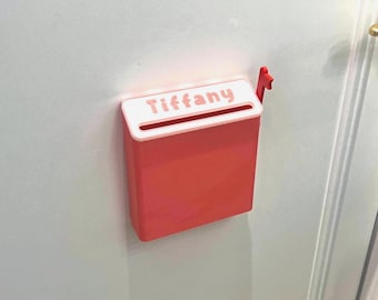 Kids Mailbox for Notes & Surprises | Large Family Message Mailbox | Cute Home Postbox | Pet Area Postbox | Classroom Reward Box