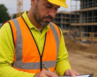 Construction Site Daily Safety Checklist | Printable Template (PDF Download)