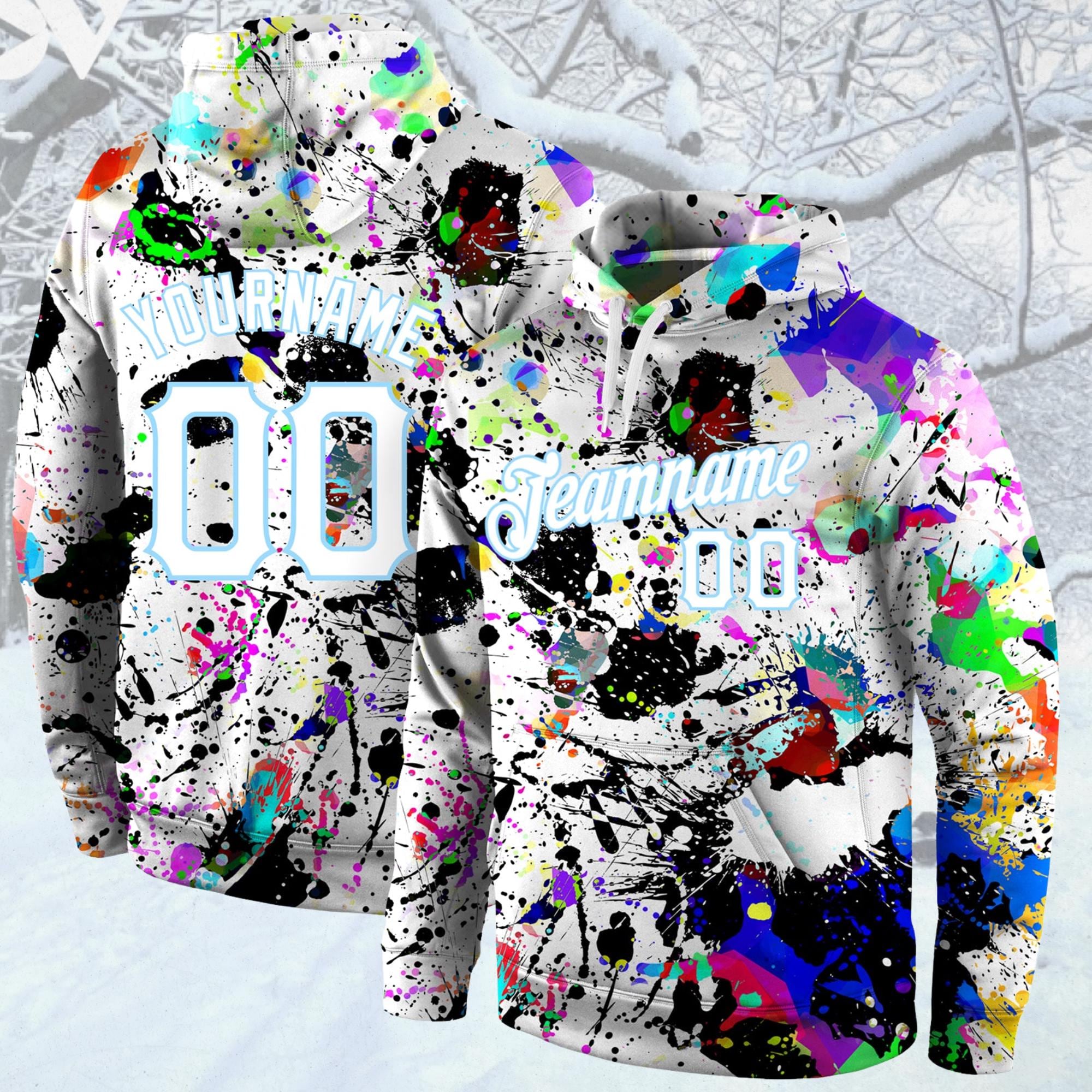 Paint Splatter Hoodie