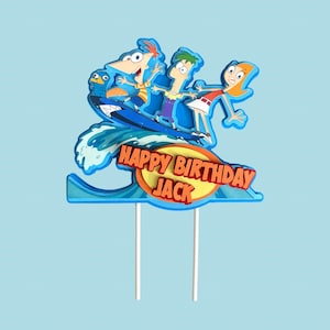 Phineas and Ferb Cake Topper