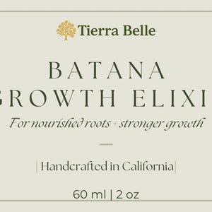 Batana Growth Elixir - Nourishing Solid Scalp Oil for Hair Regrowth | for Alopecia, Postpartum Hair Loss, & Thinning Edges