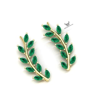 14k Gelbgold Ohrring, Damen Ohrring, Damen Creolen, Mädchen Ohrring, Hochzeit Verlobung Ohrring, Frauen Ohrringe, Unisex Creolen
