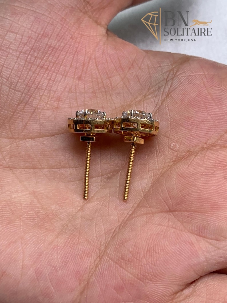 5-Pair: Swarovski Crystal Interchangeable Halo Stud Earrings