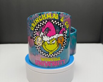 Grinch themed Organizer and tray