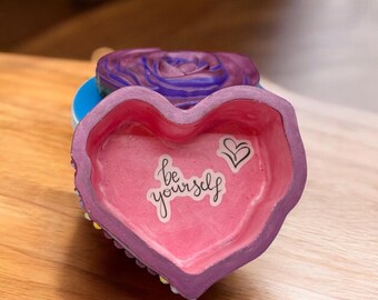 Rose Heart Storage Box