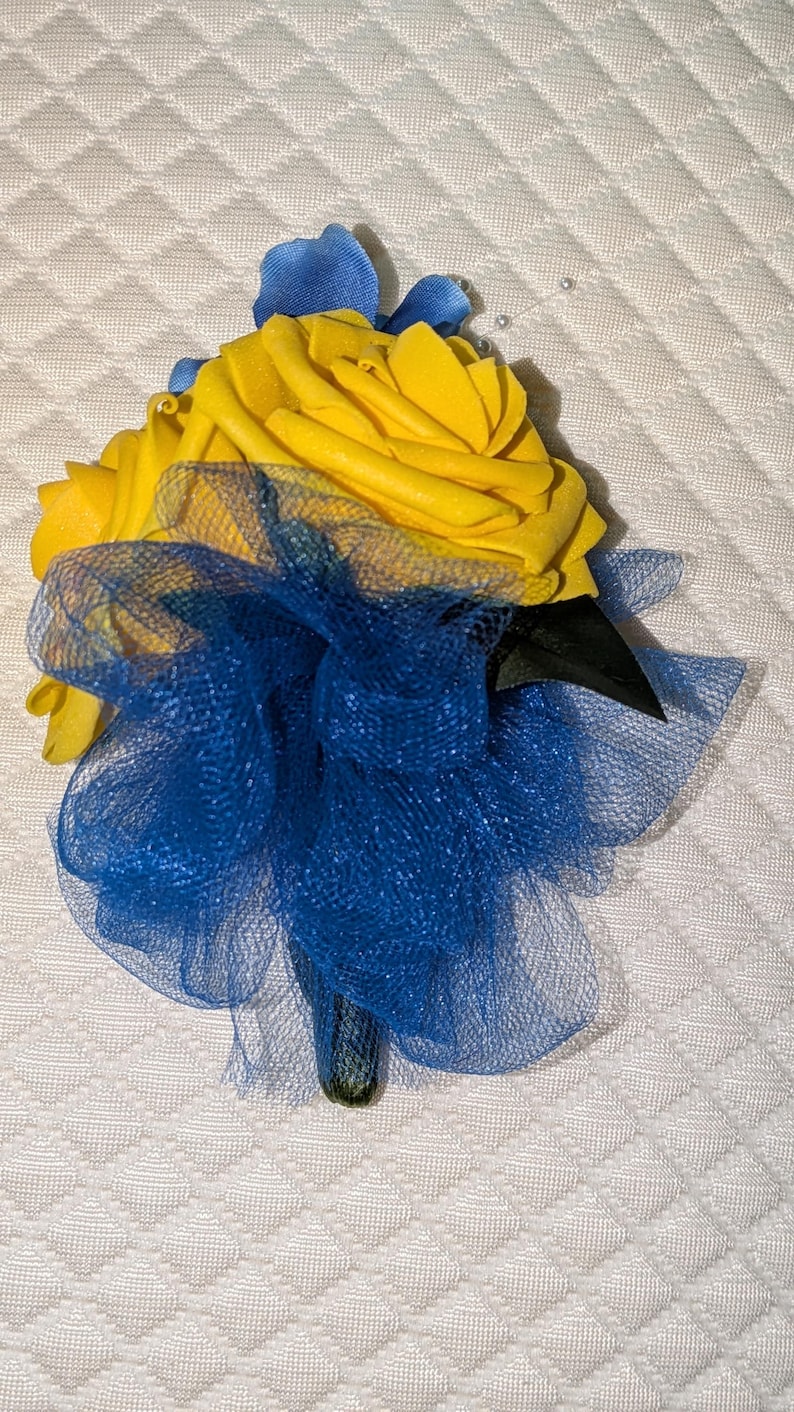 Tea Rose Brooch/sigma Gamma Rho/magnet Back/pearl Handle - Etsy