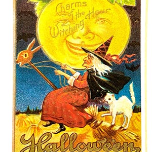 Charms of the Witching Hour - postcard