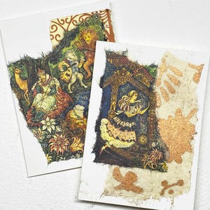 Etiquettes cadeaux faites main - Carte cadeau à offrir