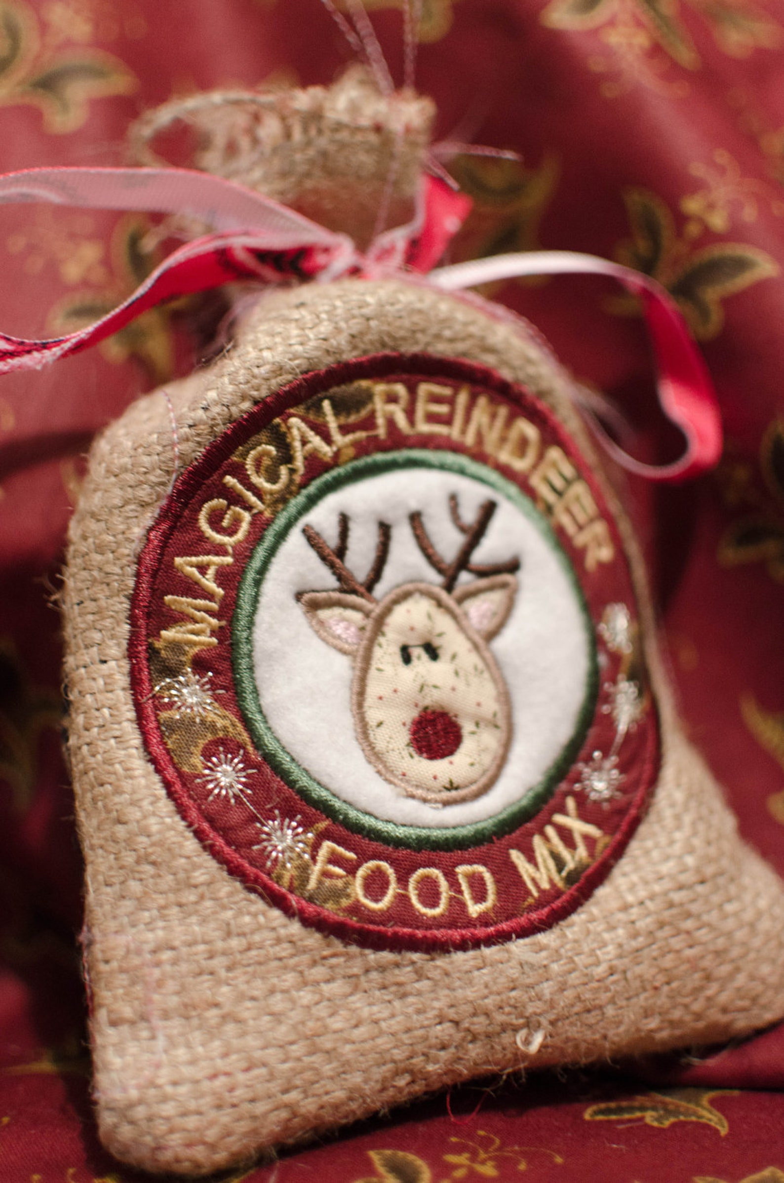 Instant Download Inthehoop MAGICAL REINDEER FOOD Bag Etsy