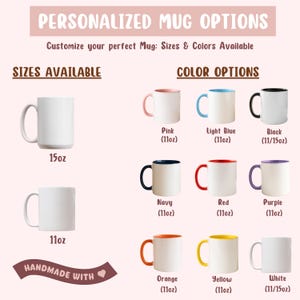 Personalized Christian Coffee Mug, Powered By Jesus And Coffee, Religious Gift For Women, Custom Bible Verse Cup, Faith Gift For Her imagen 5