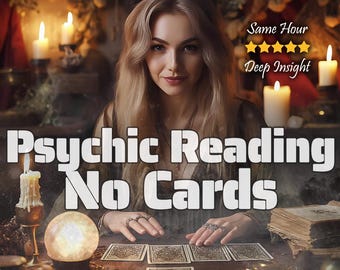 Intuïtieve paranormale reading - Geen kaarten, snel inzicht