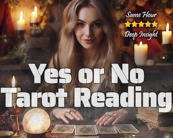Same Hour Yes or No Tarot Reading - Fast Psychic Insight