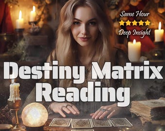Destiny Matrix Reading - Same Hour Psychic & Astrological Insight