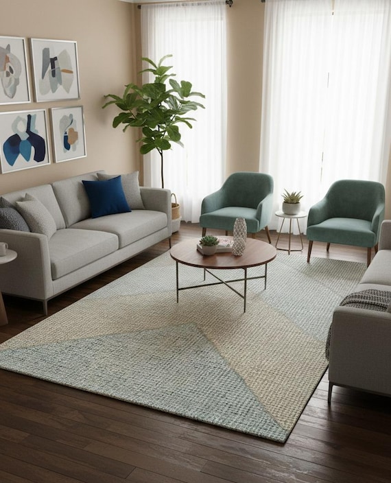 Hand Tufted Rug, Home Living Room Decor