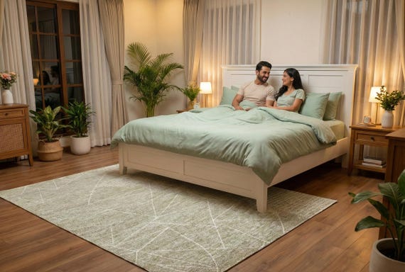 Hand Tufted Rug: Modern Sahil Rugs Design