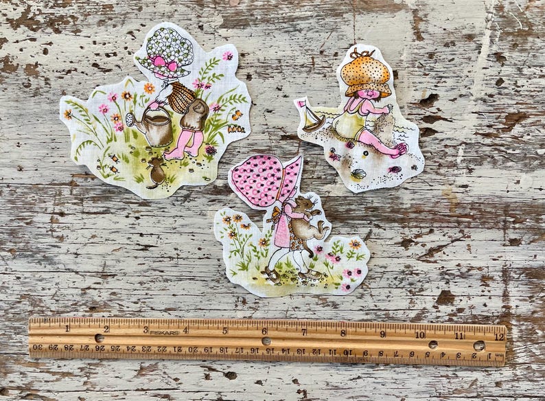Holly Hobby Textile Scrap Pack: Vintage Fabric for Junk Journals, Slow Stitch, Mixed Media immagine 6