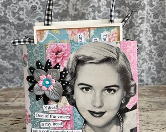 Snarky Notecards Stationery Greeting Cards: Potty Mouth