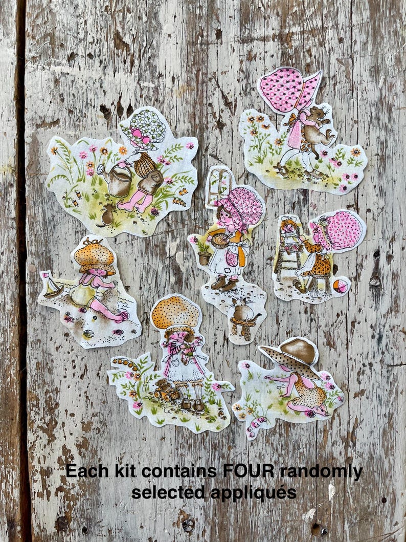 Holly Hobby Textile Scrap Pack: Vintage Fabric for Junk Journals, Slow Stitch, Mixed Media immagine 7