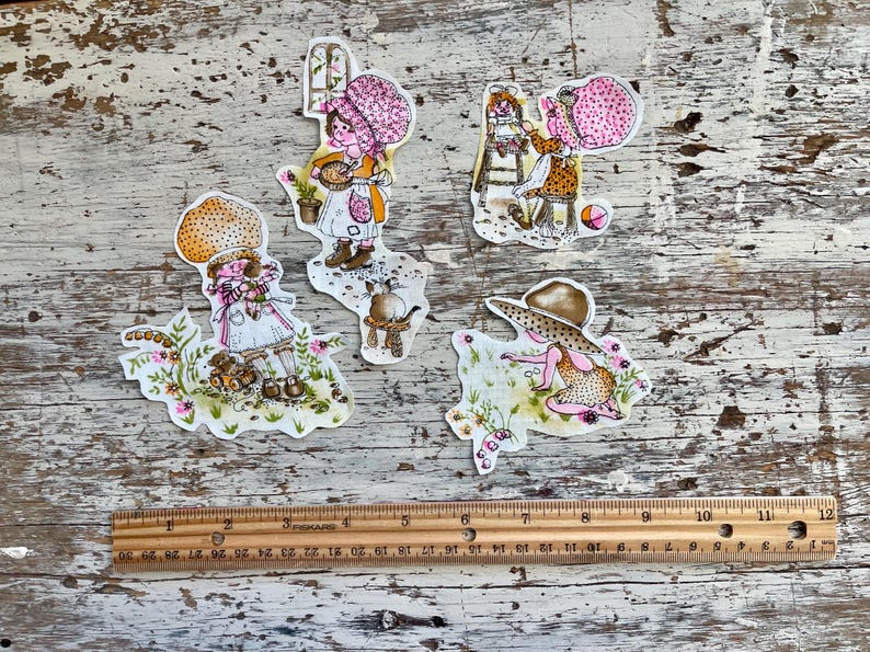 Holly Hobby Textile Scrap Pack: Vintage Fabric for Junk Journals, Slow Stitch, Mixed Media immagine 5