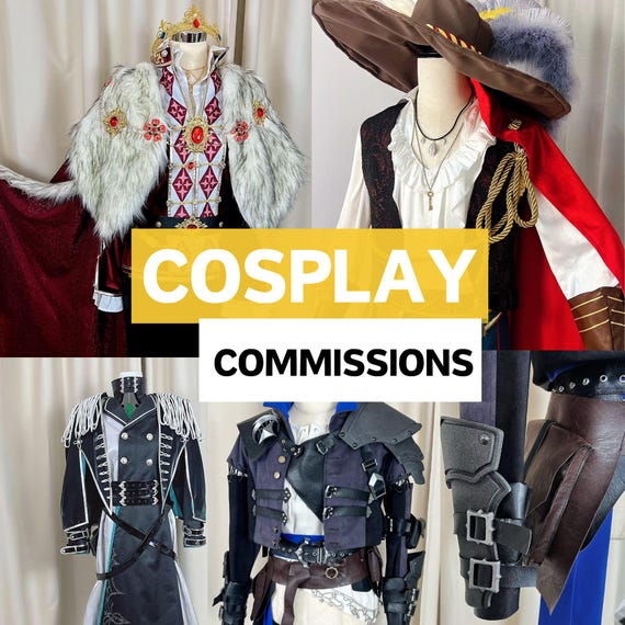Cosplay Commission, Custom Commission, Made To Order,Anime Cosplay, Game  Cosplay