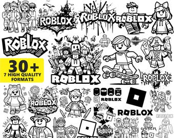 Roblox, Roblox svg, Roblox png, Robox svg Bundle, Gaming-Svg-Dateien für Cricut, Roblox Mädchen svg, Roblox Boy svg, Roblox Clipart, Roblox Font, Gaming