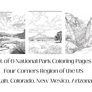 National Park Coloring, Kids Coloring Pages, Adult Coloring, Adult Coloring Pages, Camping Activity, Nature Coloring Page, National Park Kid