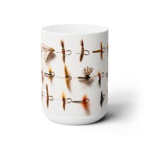Fly Fishing Gift, Fly Fishing Mug, Fishing Gift, Fishing Gift Idea, Fishing Mug, Gift for Dad, Fathers Day Gift Idea, Gift for Husband