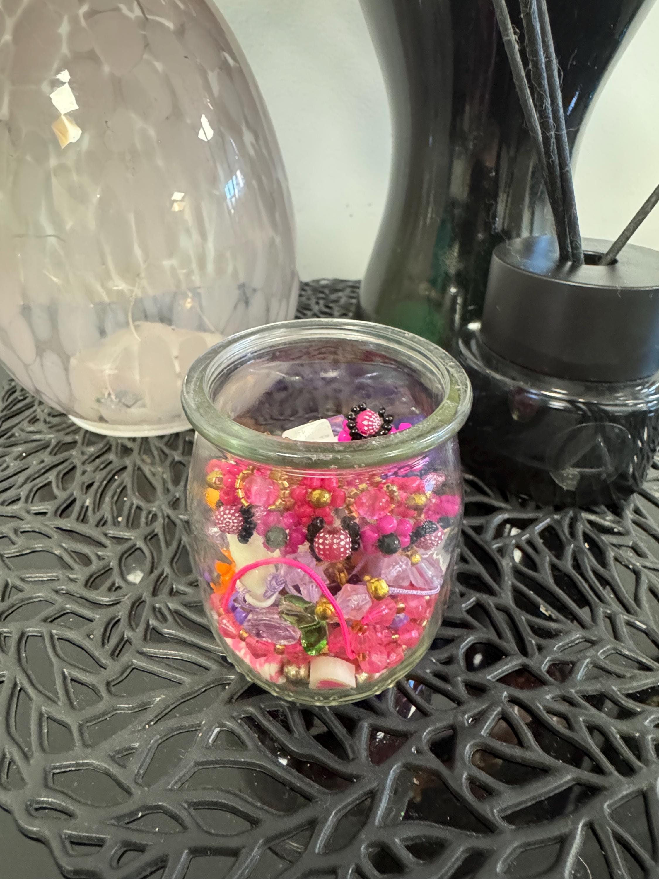 Mystery jewelry jar handmade
