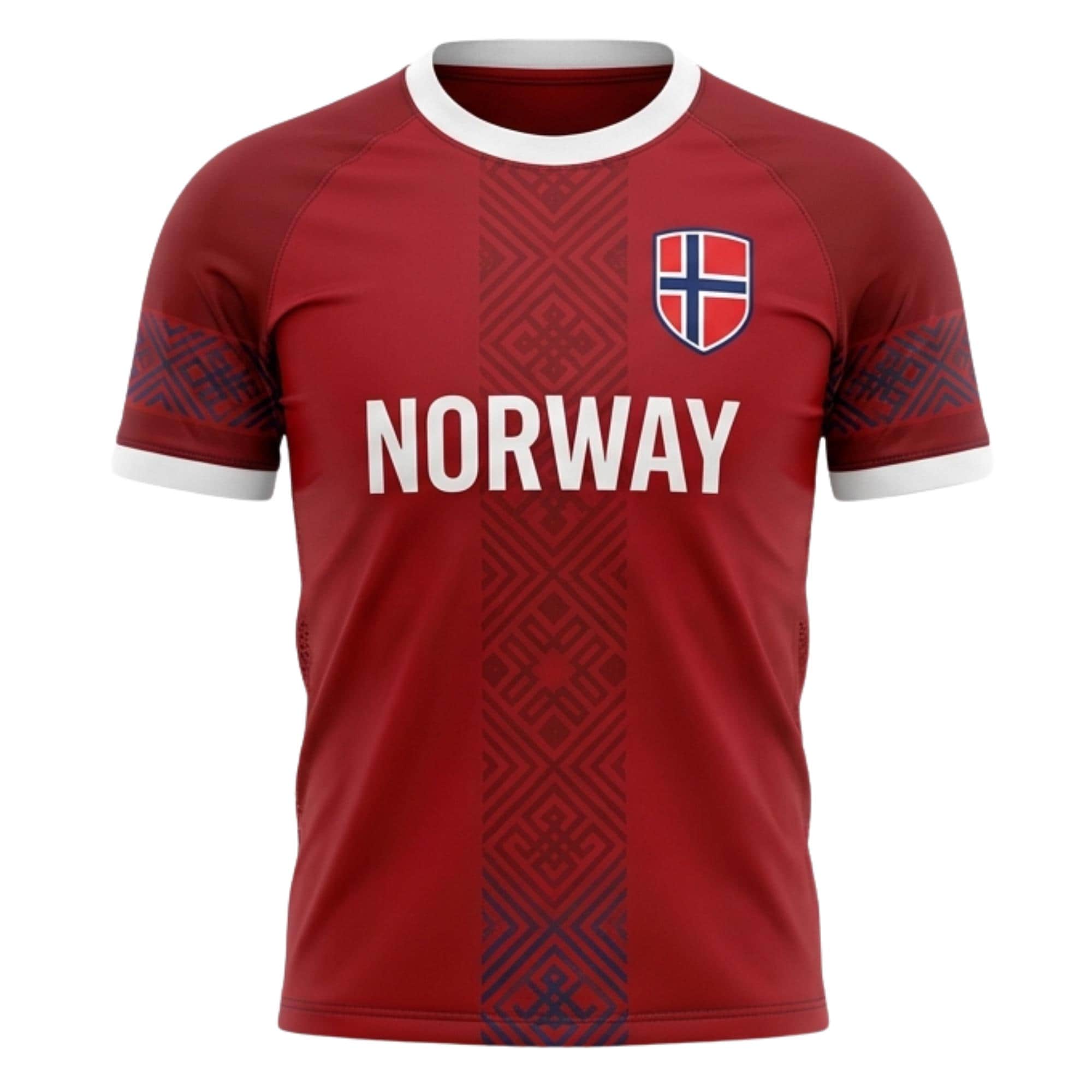 KICKO 2026/27 ノルウェー代表 ホーム ユニフォーム ノルウェー代表 ユニフォーム シャツ 2026/27 ノルウェー代表 ホーム