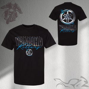 Yamaha Killers FreestyleLife T-Shirt Black Moto Racing Tee Motorcycle Biker Fan Apparel