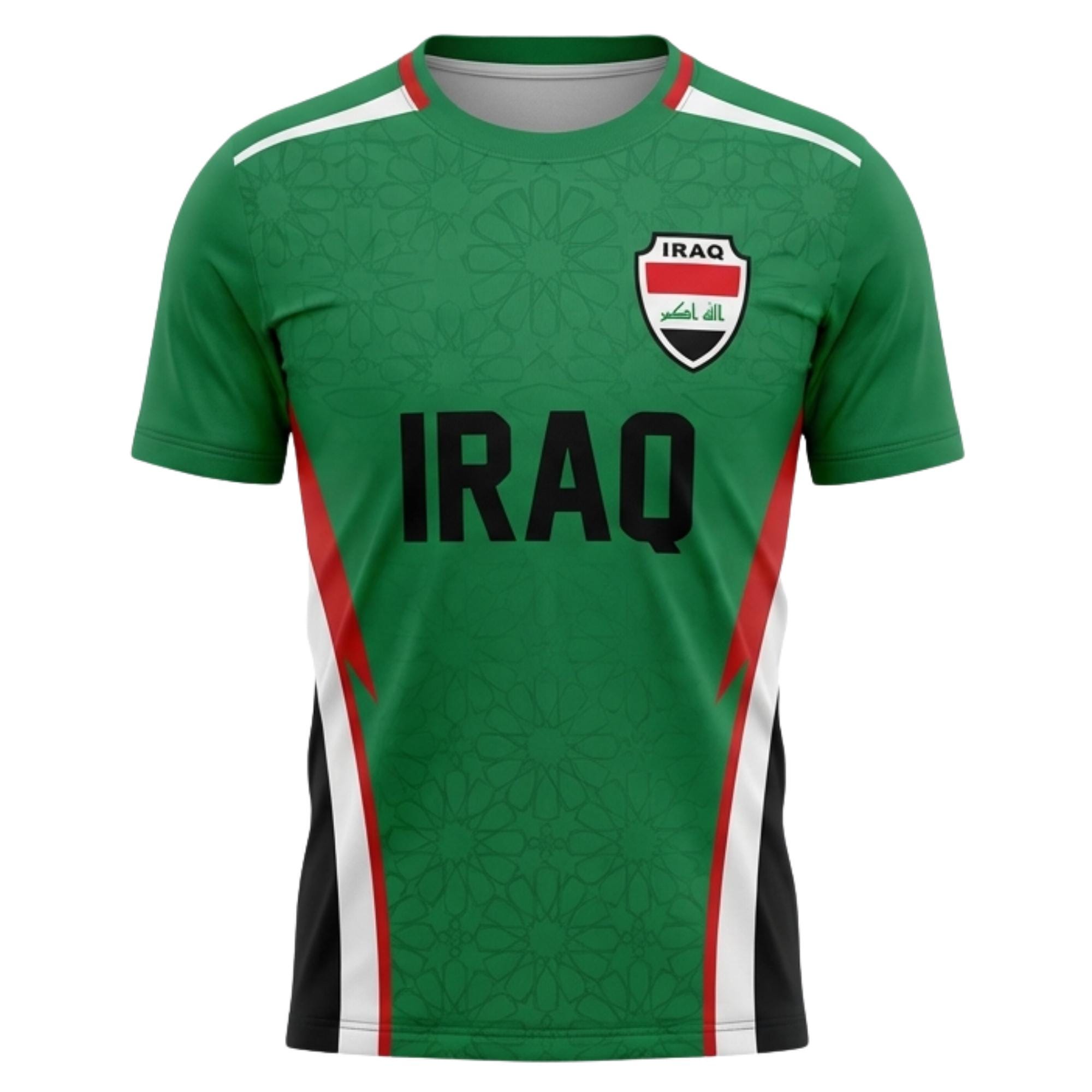 Personalized Iraq Football Shirt Custom Iraq Soccer Jersey for Men ...