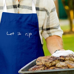 Let It Rip Apron TV Show Gift Fandom Funny Chef Aprons Culinary Gift for Foodie The Bear Season 4 Carmy Richie Sydney Sandwich Shop