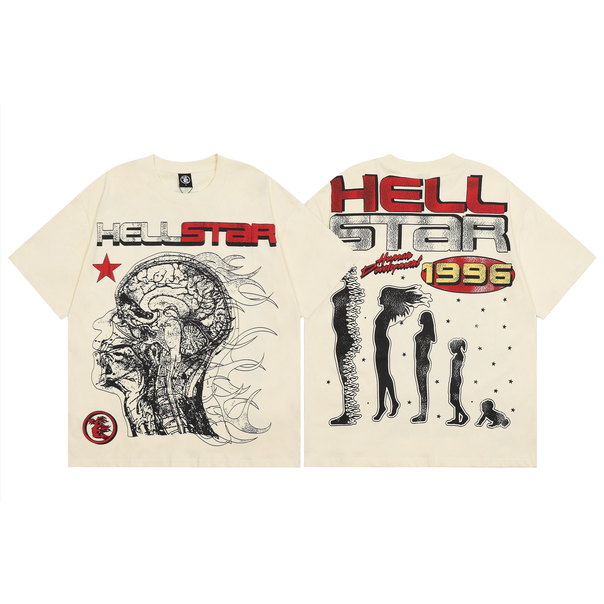 Hellstar Cotton Style T SHIRT - Streetwear - Unisex