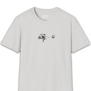 Vintage Airplane T-Shirt Aviation Gift Pilot Design Classic Aircraft Apparel Flying Enthusiast Clothing