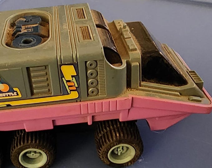 Vintage 1980s Moonbase Emergency Squad Supporter Vehicle