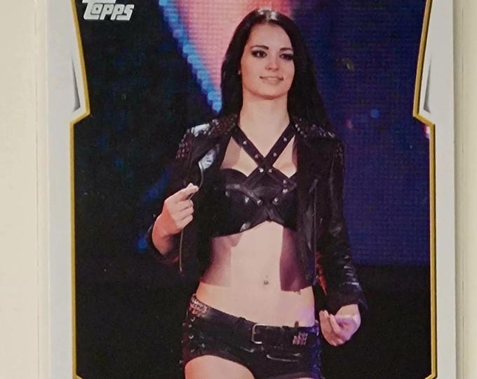 2014 Topps WWE NXT Paige Rookie Card 14 Of 20