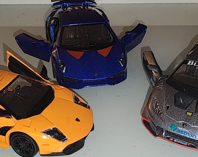 Lamborghini Die Cast Car Bundle, 1:36 & 1∶38 Scale