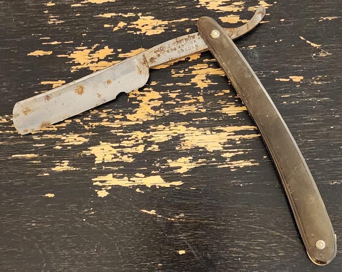 Antique Joh Engstrom Sweden Straight Razor