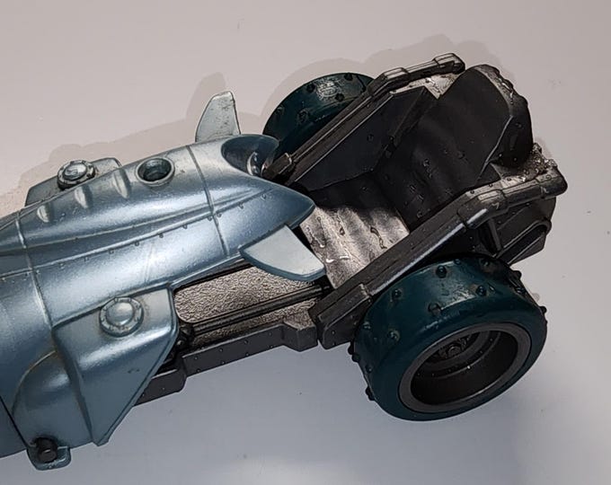 Vintage 1997 Kenner Batman and Robin Street Chill Dragster Incomplete