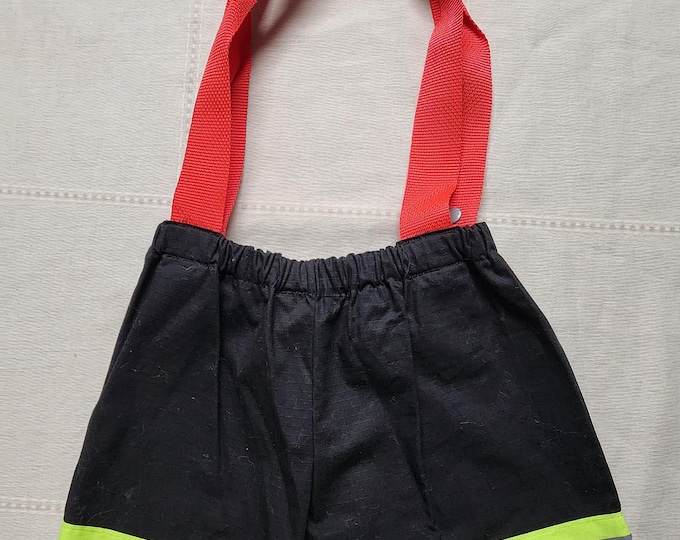 Mimas Brand Firefighter Dance Costume Shorts Girls Size CS