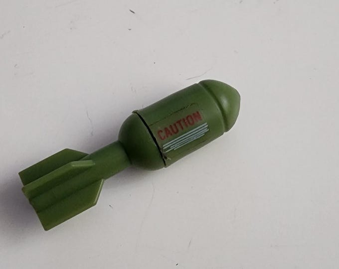 Vintage 1984 GI Joe Bivouac Playset Mortar Shell