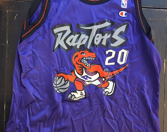 Vintage Toronto Raptors Basketball jersey Size 48 Damon Stoudemire