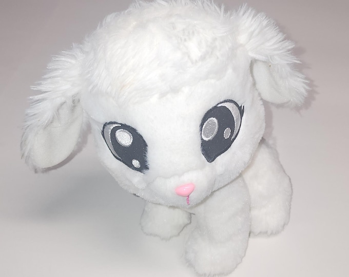 Blip XOXO Tic Tac Toy Hugs White Plush Puppy Dog
