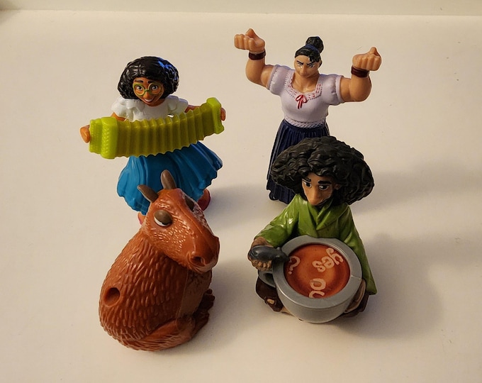 Disney Encanto McDonalds Happy Meal Figure Bundle Lot of 4