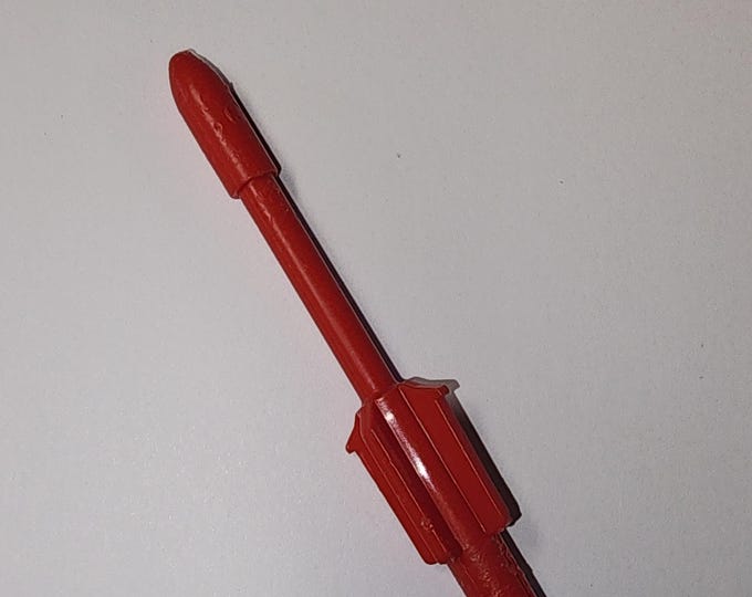 Vintage 1987 Fisher Price Construx Military Series Thundering Tracks Toy Missile